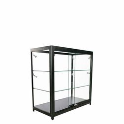 Glasvitrine Allum, m/skydelåger