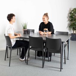 Oporto Base 80x180 bord m. 6 Salina stole