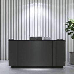 Receptionsdisk Form L221, antracit