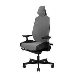 Gamerstol ErgoCool sort/grå