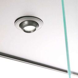 Glasvitrine Allum m/låsbare skydelåger
