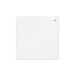 Glastavle InBoard 100x100 cm, hvid