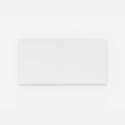 Silk Spaces glastavle, 400x200 cm