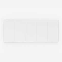 Silk Spaces glastavle, 500x200 cm