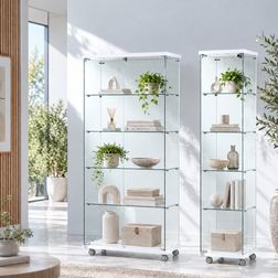 Glasvitrine Trento 1L. m/ 1 LED spot