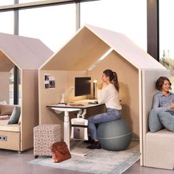 Akustik hytte The Hut