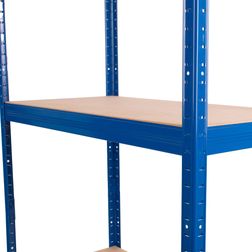 Lagerreol Future 25 45x90x180h blå, Sættilbud 20 stk.