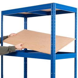 Lagerreol Future 25 45x90x180h blå, Sættilbud 5 stk