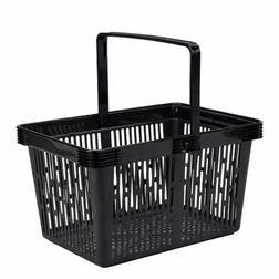 Indkøbskurv Big 28 liter, sort