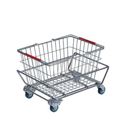 Indkøbskurv i tråd 20 L, elforzinket