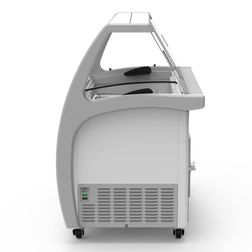 Isdisk Scandomestic SIC9WB, hvid