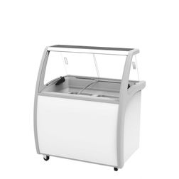 Isdisk Scandomestic SIC4WB, hvid