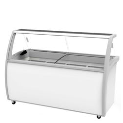 Isdisk Scandomestic SIC12WB, hvid