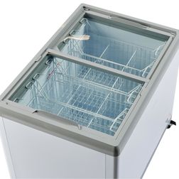 Isfryser Scandomestic IC310D, hvid