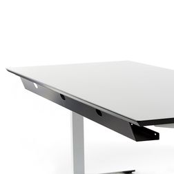 Kabelbakke 115 cm, hvid