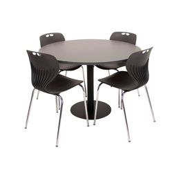 Kantine-/mødesæt Van Doren m. 4 stole