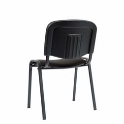 Stabelstol Comfort Basic, sort stel