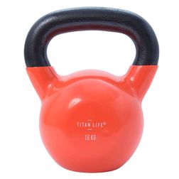 Kettlebell TITAN LIFE 16kg, orange