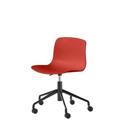 Kontorstol HAY AAC 50, sort/rød