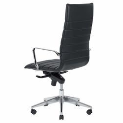 Kontorstol Prestige høj ryg, sort