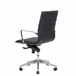 Kontorstol Prestige mellem ryg, sort