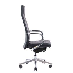 Kontorstol Excellence læder sort