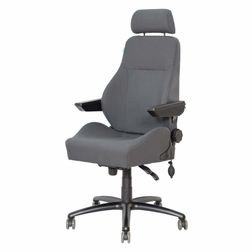 24 timers kontorstol Be-Ge 9080, grå