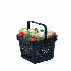 Indkøbskurv 10 liter Mini 10, sort