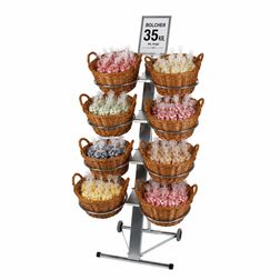 Kurvestativ Shop Impulz, m. 8 kurve