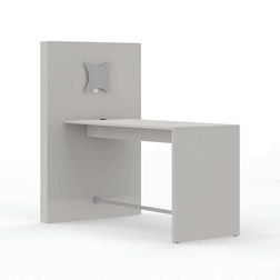 Højbord Nuuk Media 80x180, lysegrå