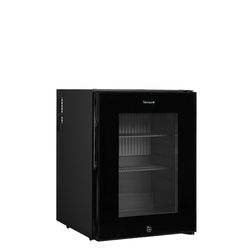 Minibar Tefcold TM44G-1 35-liter, sort med glasdør