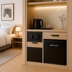 Minibar INLUX INBCH-40B, sort