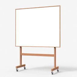 Whiteboard på hjul Lintex Wood Mobil 151x196h cm