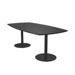 Mødebord Van Doren 90/110x220, sort