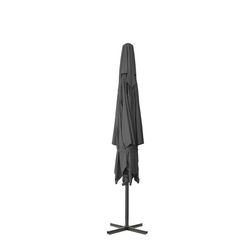 Stor parasol Mozzo 4x4 m, grå