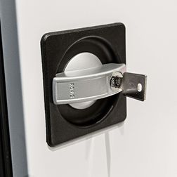 PC-vogn 30 rum med opladning, sort/grå