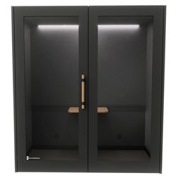 Dobbeltboks PhoneAlone, egetræslameller