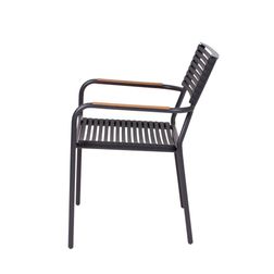 Udendørs stabelstole 4 stk. Piazza Rialto