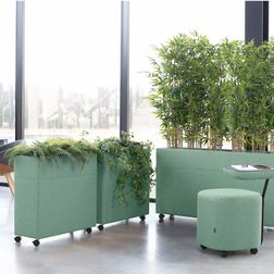 Akustik rumdeler Plant Divider A4 inkl. planter