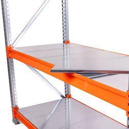 Lagerreol 2-Fag 80x375x250h cm