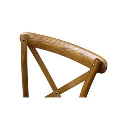 Stol CB 235 T, træ, mørk natur