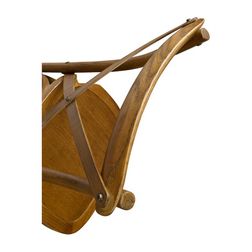 Stol CB 235 T, træ, mørk natur