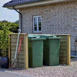 Base renovationsskjul Klink Profil - Trykimprægneret -Natur