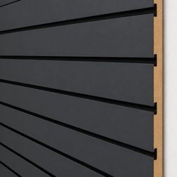 Rillepanel Basic+ 120x120, antracit,2pak