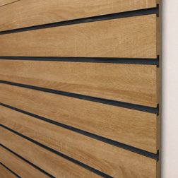 Rillepanel Basic+ 120x120, rustik eg, 2p