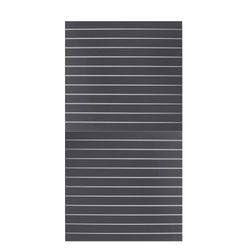 Rillepanel 120x120 cm, antracit