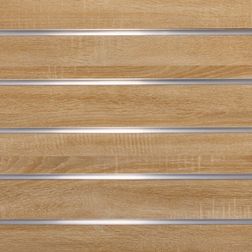 Rillepanel 120x120 cm Basic+, rustik eg