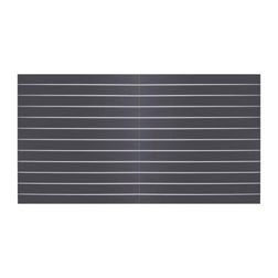 Rillepanel 240x120 h cm, antracit