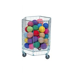 Salgsvogn i net, elforzinket inkl. Hjul