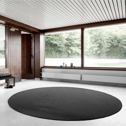 Rundt tæppe Ø 140, Sisal Boucle'